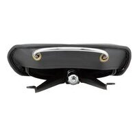 Selle monoplace noir-noir avant Vespa 150 Acma