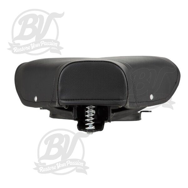 Selle monoplace noir-noir avant Vespa 150 Acma
