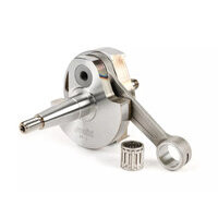 Vilebrequin -POLINI (valve rotative) course de 51mm, bielle de 97mm- Vespa PV125, ET3 125, PK80 S, PK125 S (cône Ø=19mm)