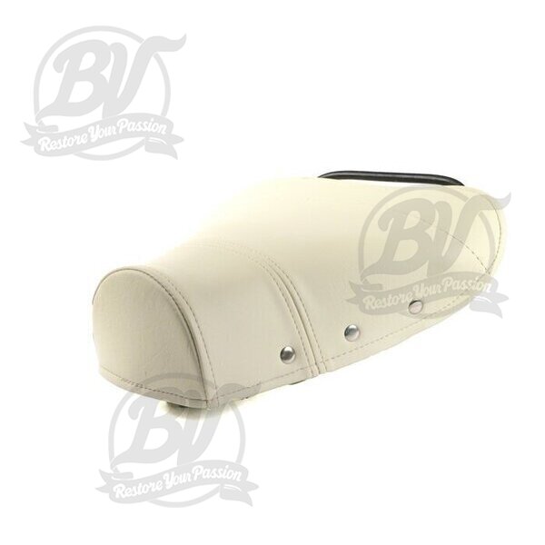 Kit selle / pouf -QUALITÉ OEM- Vespa VNB6T, Super, GT125 (VNL2T), GTR125 (VNL2T), TS125 (VNL3T), Sprint150 (VLB1T), Sprint Veloce, Rally180 (VSD1T), Rally200 (VSE1T), PX - crème