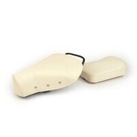 Kit selle / pouf -QUALITÉ OEM- Vespa VNB6T, Super, GT125 (VNL2T), GTR125 (VNL2T), TS125 (VNL3T), Sprint150 (VLB1T), Sprint Veloce, Rally180 (VSD1T), Rally200 (VSE1T), PX - crème
